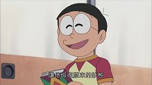哆啦A梦：大雄在日记上写下妈妈会给零用钱，下一秒妈妈就给了