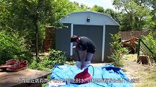钻进水气球中是什么感受？老外亲测，看到最后惊呆了！