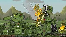 坦克世界动画：kv44M开采钢铁