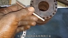 印度小作坊加工的电机转子，连件高端机器都没有，成品这么精致？