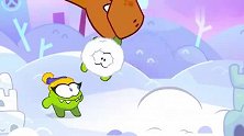 奥姆的故事：黑炭球控制恐龙，踩坏了冰雪城堡，奥姆很生气