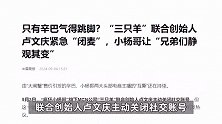 “好兄弟”因大闸蟹反目成仇，小杨哥回应与辛巴骂战，疑暗讽对方企业没做好