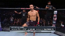 UFC-18年-格斗之夜133 羽量级 朱瑞VS门德斯-单场