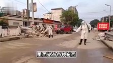 涿州洪水退去现场：全市全面开展消杀工作，全力保障受灾群众生活