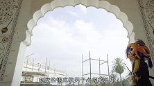 最疯狂宗教信徒这宗教男子须戴头巾，他给自己戴了200磅