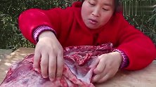 西北特色手抓饭，香气四溢很馋人，胖妹吃得真香！
