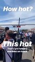 天有多热？轮胎都被热化了…f1