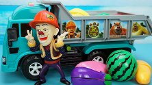 熊出没玩具故事：光头强和会唱歌讲故事的翻斗车