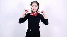 谁说花丝巾太扎眼？小姐姐这样系很高级，亲戚都说特好看！