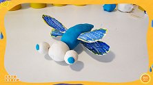 彩泥制作教程，如何制作蜻蜓，创意手工大全