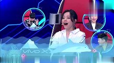 不愧为实力派歌手！张靓颖跟学员对飙海豚音，林俊杰听得入迷