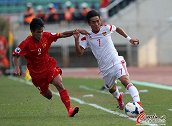 让越南媒体讽中国足球的比赛：2014亚青赛中国U19平越南