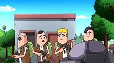 香肠派对：香肠岛居然有人改装装甲车，无敌的存在啊