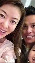 熊黛林 晒照与双胞胎女儿共度中秋 曾与郭富城 相恋多年 对方转身娶了小21岁网红 如今的她不声不响温婉幸福