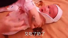 满月6天的宝宝，每次换尿不湿都哭，可怜兮兮看着心疼