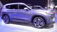 2020款现代新胜达2.0T 了解完外观和内饰