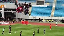 现场球迷实拍刘浩帆爆射绝杀韩国队