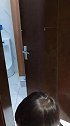 第一次一个人去男厕所尿尿的小朋友！#上厕所
