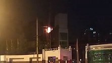 北京海淀一小区居民家中突发火灾 所幸未造成人员伤亡