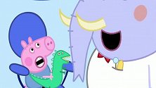 小猪佩奇：喝漱口水的正确方法，喝进嘴里，然后吐出来！