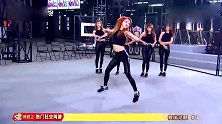 风格多样的少女们开始集体尬舞，嗨爆全场