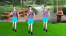 红领巾广场舞-20190204-热门广场舞《爱疯了》简单步子舞，好听好看，一学就会！