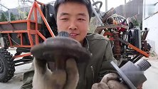 三轮差速器改四驱前桥，输出轴完美搭配再也不怕漏油了！(1)