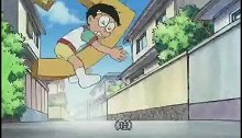 哆啦A梦：大雄掉到小夫家的池塘里，这不在给自已找麻烦吗