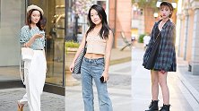 实拍武汉街拍潮人，最后一位短发小姐姐是男生最喜欢的类型么？