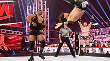 RAW第1442期：双打赛 希莫斯 基斯-李VS米兹 莫里森