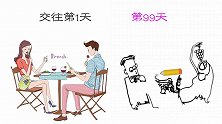 交往第1天VS第99天，有什么区别？网友：反差太逗了