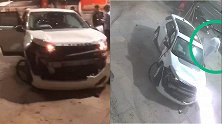 广东揭阳一路虎深夜连撞多车 司机下车后拔腿就跑 现场画面曝光