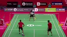 羽毛球韩国名将李龙大 网前技术稳中带狠