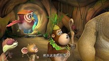 熊出没：熊大昏迷不醒，光头强很是猖狂，这回自己谁也不怕了