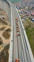 奋战在一线的铁路建设者们辛苦了！