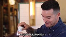 感天动地兄弟情，男子为朋友苦练植发技术，结果还挺像样