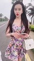 女装 高端定制 走路带风 碎花裙 夏季穿搭 我要当同城红人 高端品质