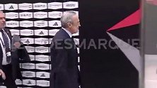 老佛爷赛后与拉波尔塔一起离开