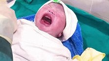 刚出世的小宝贝，一声一声间断哭，这小奶音苏到不行！