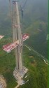 贵州平塘特大桥，高328米，目前是世界最高混泥土桥梁