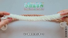 钩针技巧：鱼骨绳编织方法！不是辫子针哦