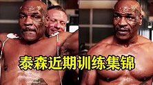 还是曾经的野兽！54岁的泰森近期训练视频，真是老当益壮