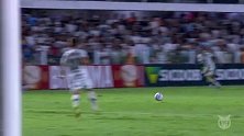 巴甲-桑托斯2-0沙佩科人 马里尼奥吉列尔梅破门（下半场）