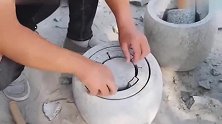 农村大爷的中国制造，石斗是这样做出来的，长见识了