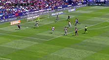 第14分钟莱万特球员坎帕尼亚进球 莱万特1-0巴列卡诺
