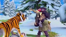 熊出没之冬日乐翻天：虎妈认为赵琳抓了它的孩子，要对赵琳下手！