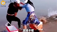 爆笑：怪不得没女人钓鱼，这确实不适合她们玩！