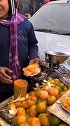 买了一份印度放完玛莎拉的橘子，这个吃起来不是一般酸啊！