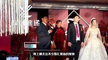 大衣哥儿子儿媳回门，一身大牌被批炫富，女方父亲百万豪车相迎