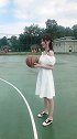 爱打篮球的姑娘，投篮的那一刻，让人没有一点抵抗力